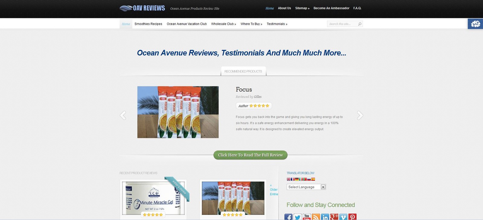 ocean avenue reviews
